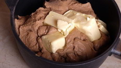 запеченный печеночный паштет с грибами