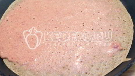 блинный торт с печенью