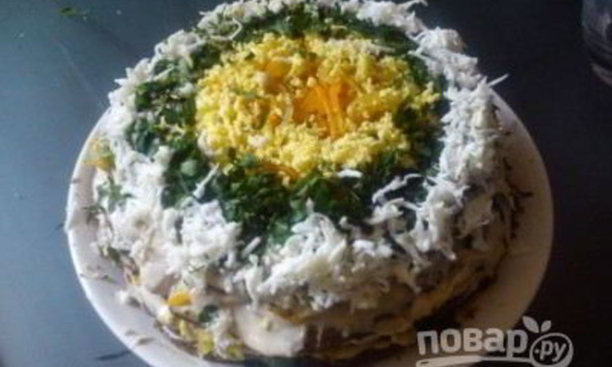 Рецепт печеночного торта по дюкану