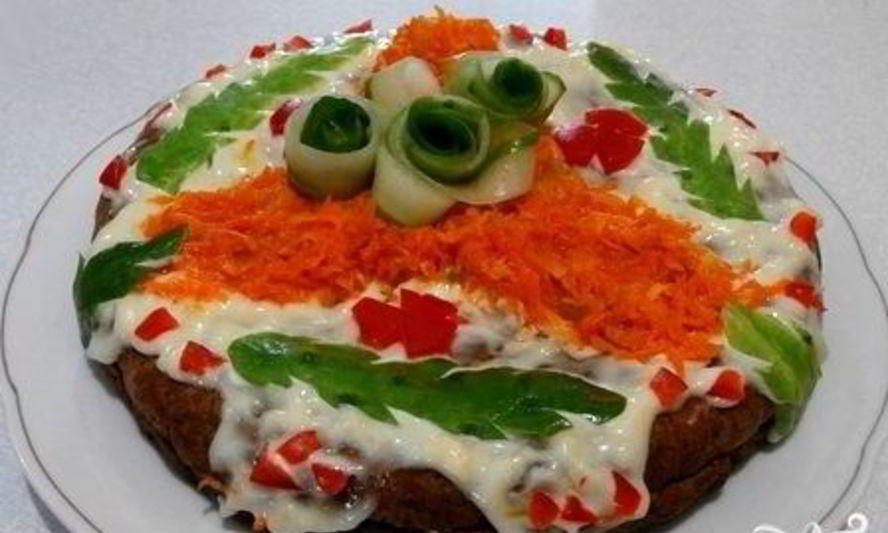 Рецепт печеночного торта в мультиварке