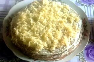 Печеночный тортик