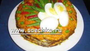 Тортик из печенки