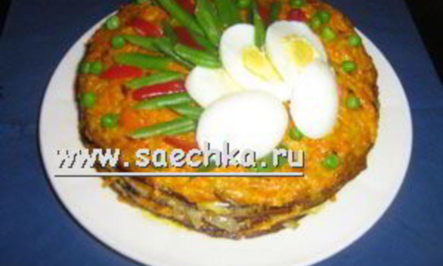 Рецепт тортика из печенки