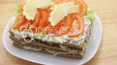 тортик печеночный