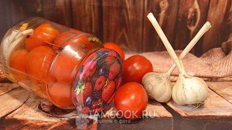 помидоры с петрушкой на зиму