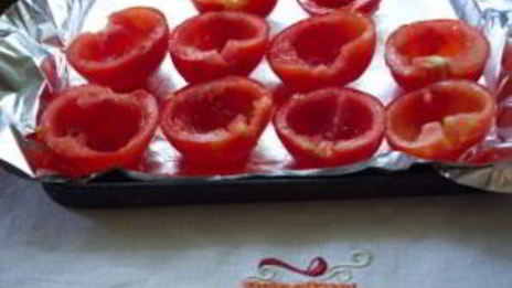 помидоры с сыром в духовке