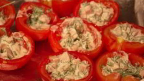 помидоры с сыром в духовке