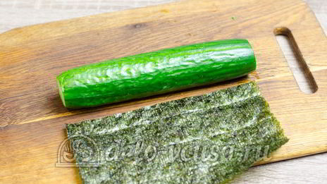 домашние роллы филадельфия