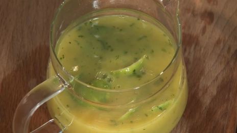 креветочные роллы с инжиром и острым апельсиновым соусом