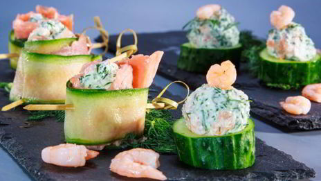 огуречные роллы и пеньки