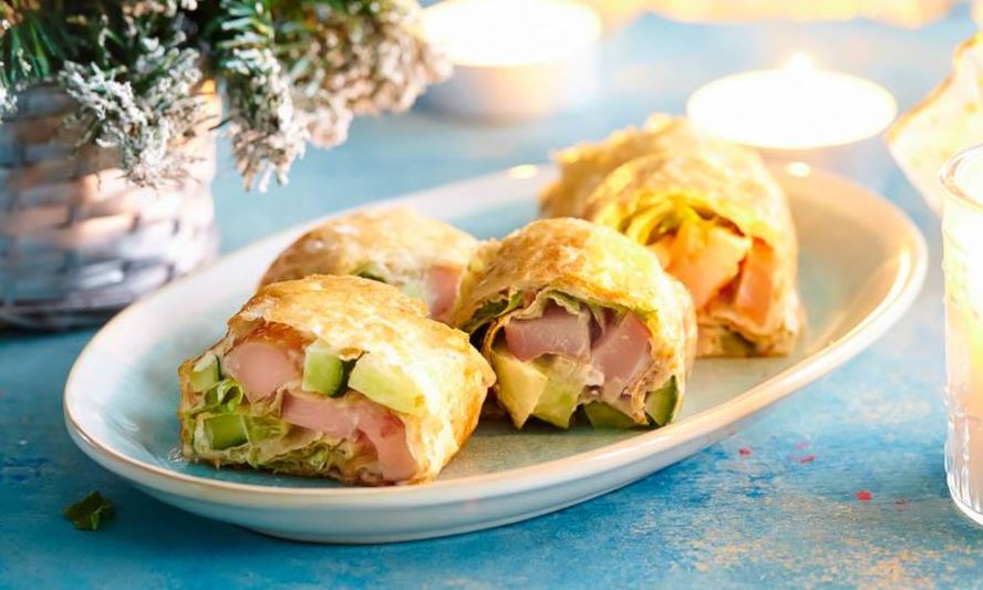 Рецепт ролла с курицей