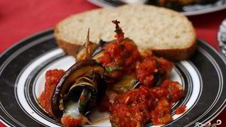 Роллатини из баклажанов с сыром