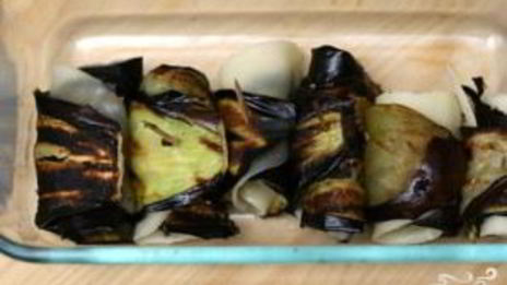 роллатини из баклажанов с сыром