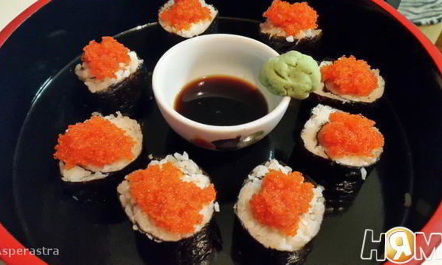 Рецепт роллов home-made
