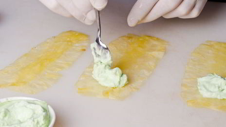 роллы из ананаса