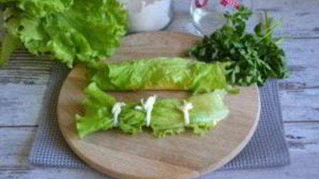 роллы из блинов