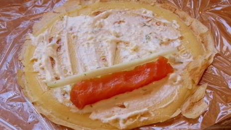 роллы из омлета