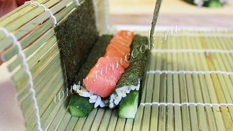 роллы мозаика