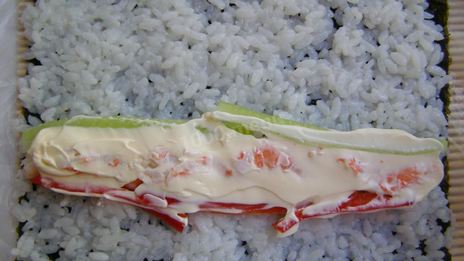 роллы с креветками домашние