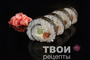 Роллы с семгой
