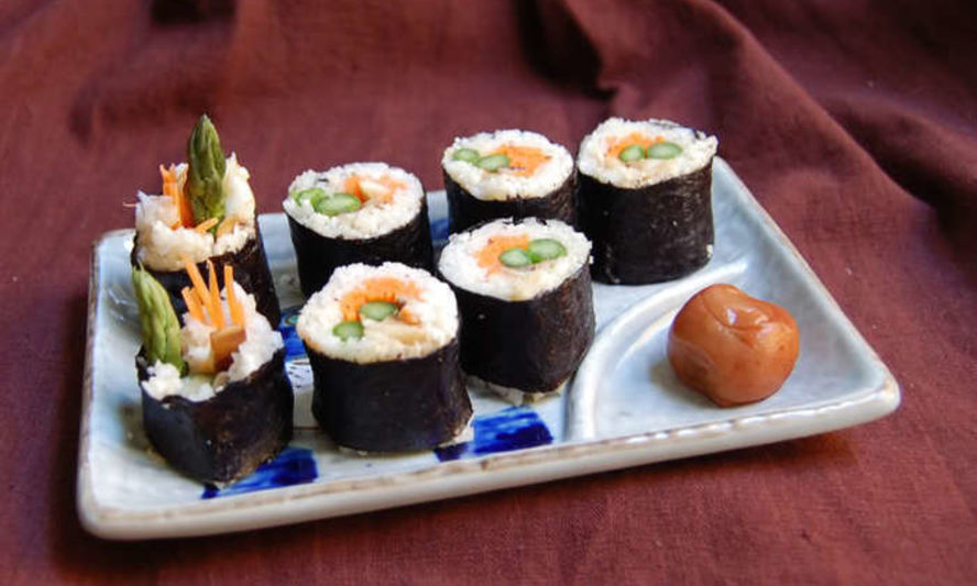 Рецепт роллов со спаржей