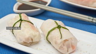 Спринг роллы с индейкой