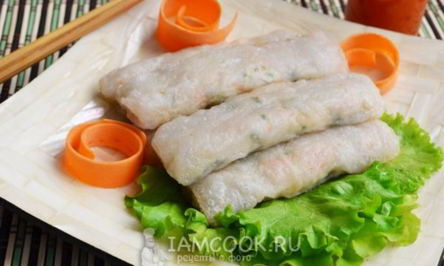 Рецепт спринга роллы с курицей