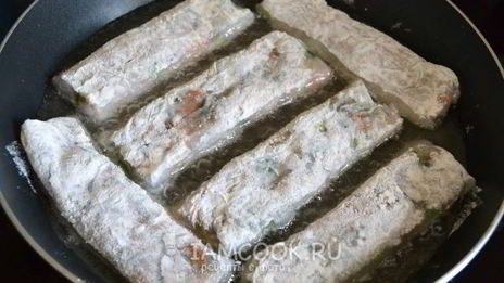 спринг роллы с курицей