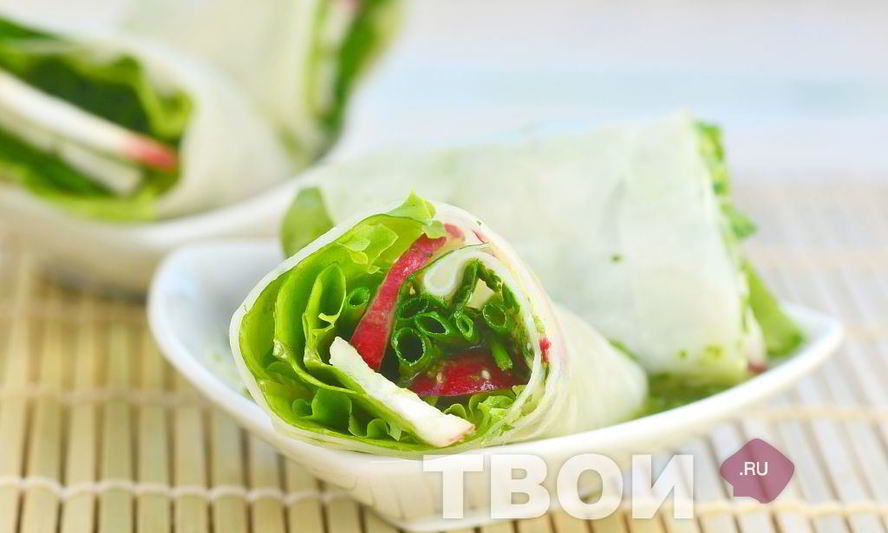 Рецепт спринга роллы с овощами