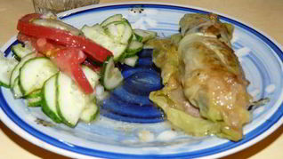 Капустные рулетики