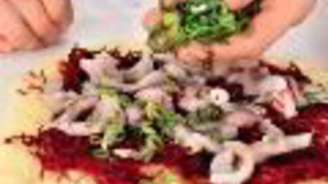 картофельный рулет с сельдью