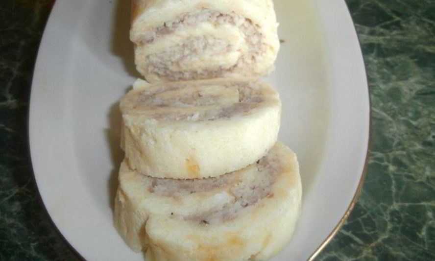 Рецепт мясного рулета из фарша в духовке