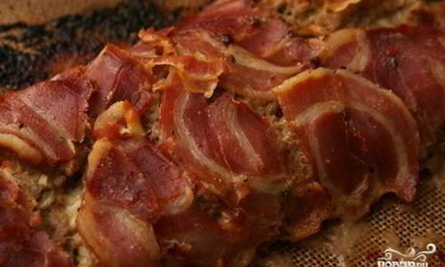 Рецепт мясного рулета с беконом и рикоттой