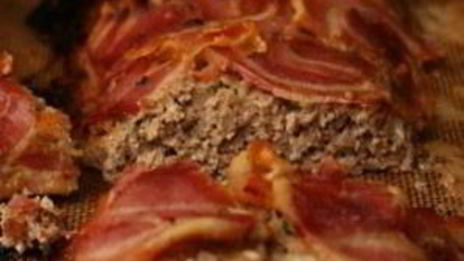 мясной рулет с беконом и рикоттой