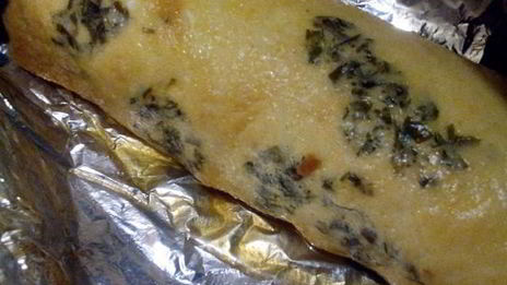 пятнистый куриный рулетик