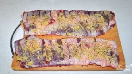 рулет из говяжьей брюшины