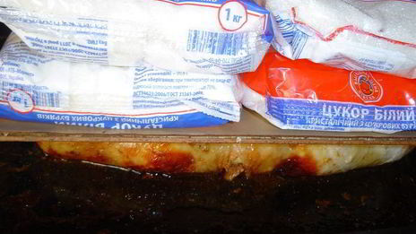 рулет из курицы с омлетом и грибами