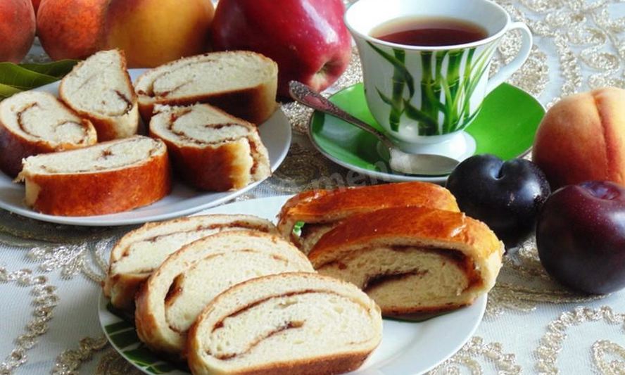 Рецепт рулета из сдобного теста