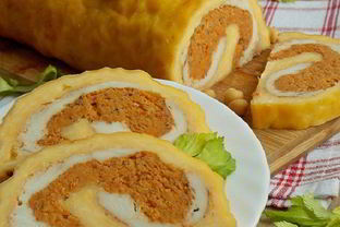 Рулет из сыра