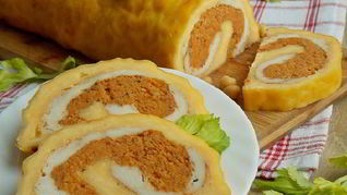 Рулет из сыра