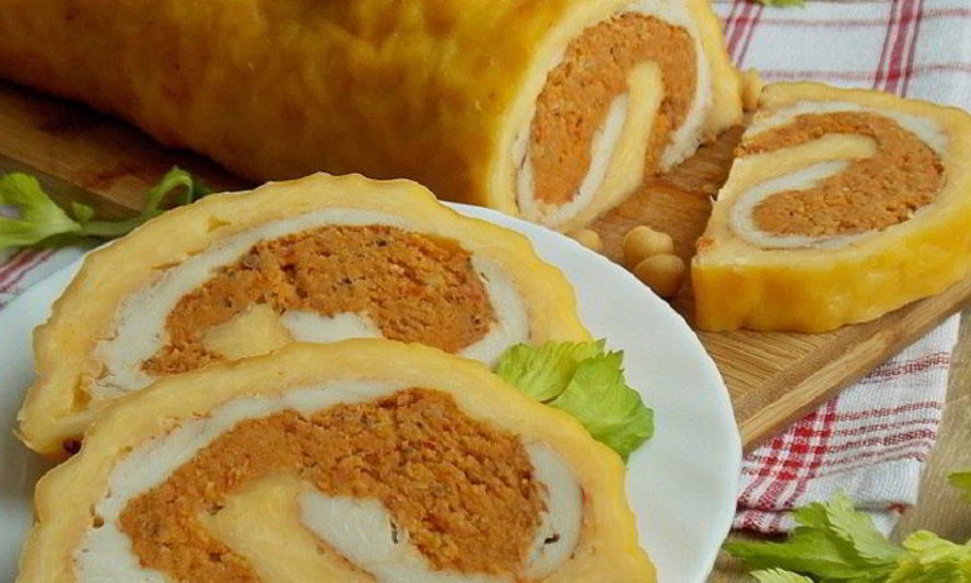 Рецепт рулета из сыра