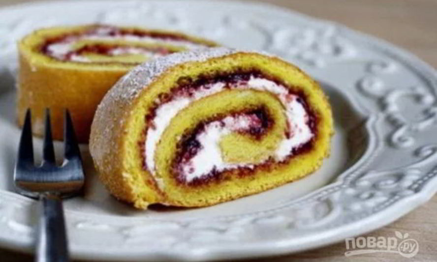 Рецепт рулета к чаю