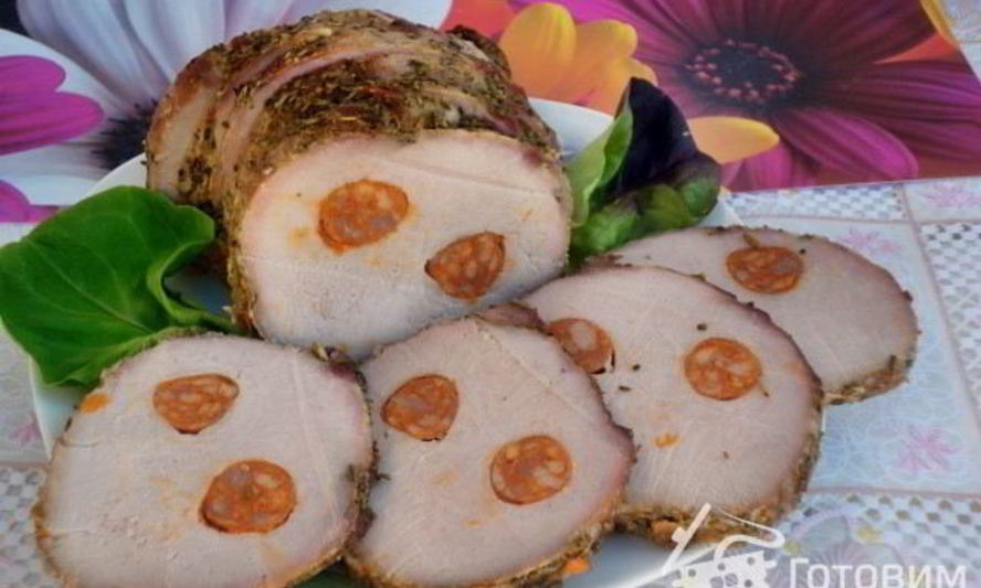 Рецепт рулета мужская радость