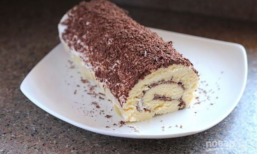 Рецепт рулета нежного