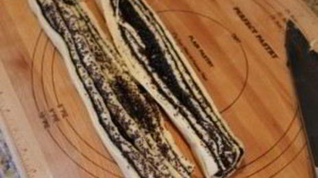 рулет с маком из дрожжевого теста