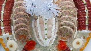 Рулет в желе