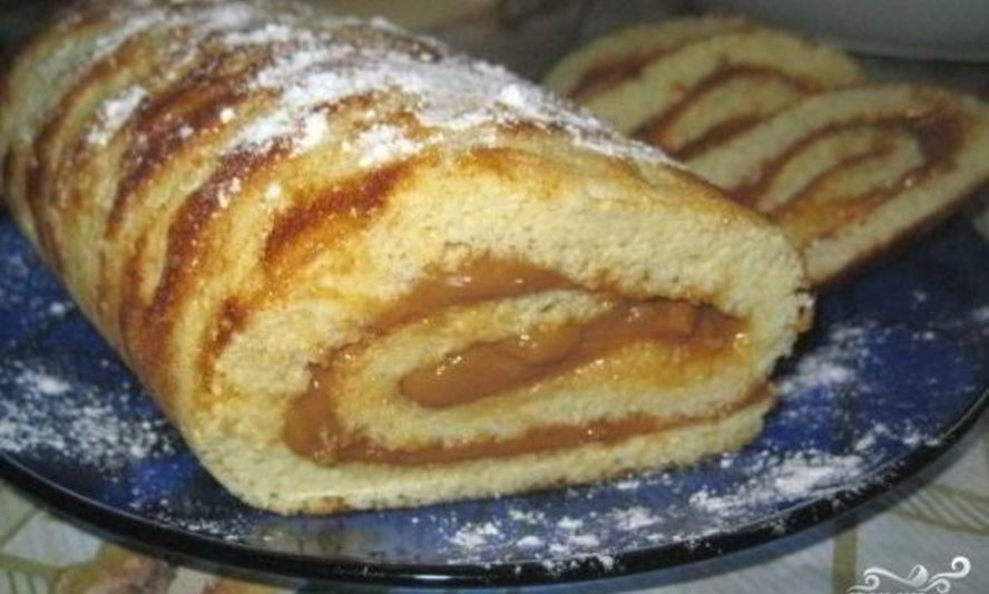 Рецепт рулета за 5 минут