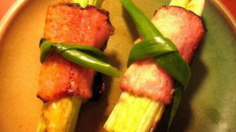 рулетики-букетики под сыром джюгас