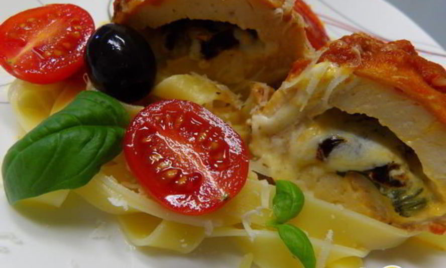 Рецепт рулетов куриных ролатини