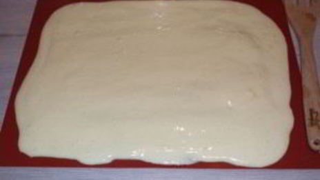 сладкий новогодний рулет